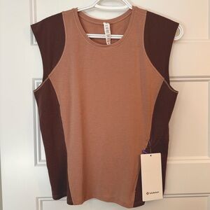 NWT Lululemon Cap Sleeve Hiking Top